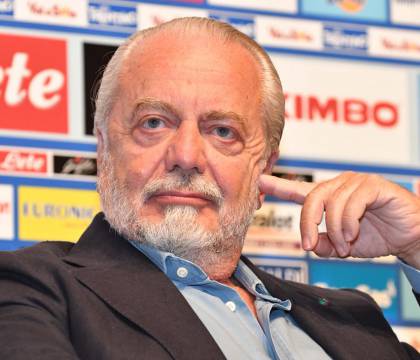 De Laurentiis: «Sarebbe bello cominciare la Serie A a Parigi, o Londra, Berlino»