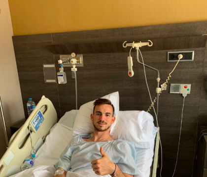 Fabian Ruiz ancora in ospedale. La foto sul profilo Twitter del calciatore