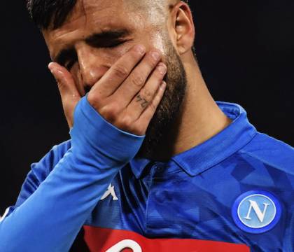 Il Corsport: Insigne rischia di saltare la doppia sfida con l’Arsenal