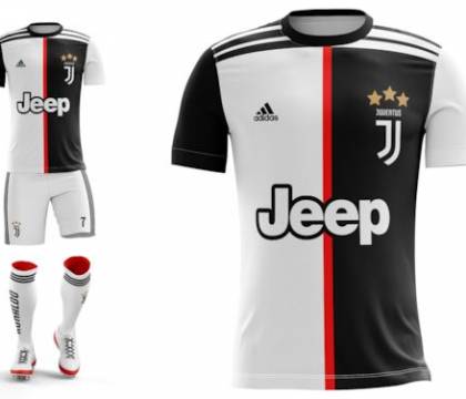 La maglia della Juventus del prossimo anno (senza strisce)