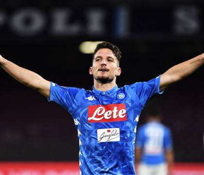 Mertens segna la rete numero 78 e raggiunge Cavani