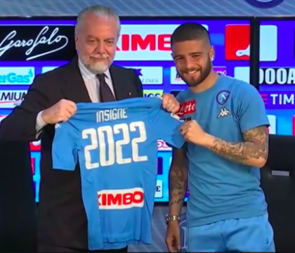 Per la Gazzetta è Insigne il calciatore di cui parlava De Laurentiis