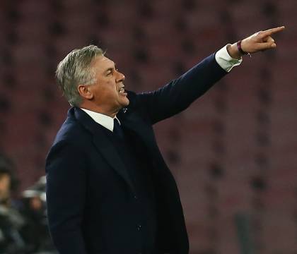 Sarà anche calmo, soprattutto Ancelotti è un giocatore d’azzardo