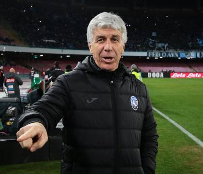 Gasperini a Sky: «Abbiamo giocato contro un ottimo Napoli. Una soddisfazione»