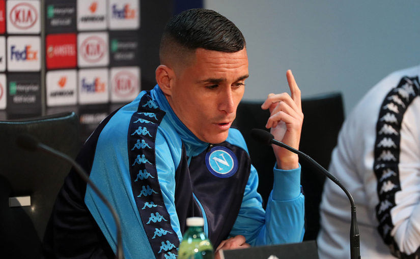 Napoli, Callejon ci crede: «Siamo fiduciosi, serve la partita perfetta»