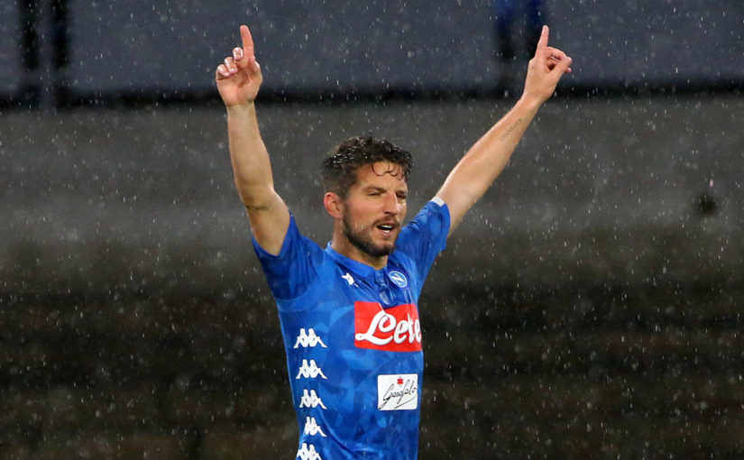 Napoli. Mertens è a un solo gol da Maradona in serie A 