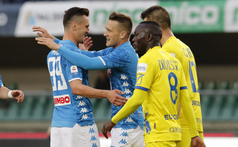 Serie A Chievo-Napoli 1-3, il tabellino