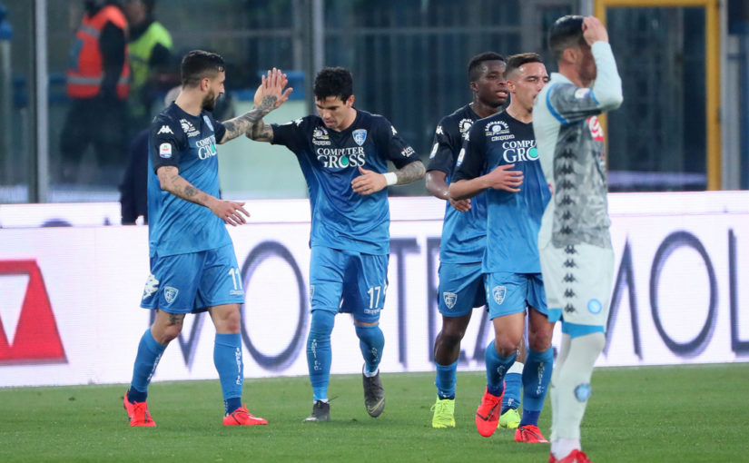 Serie A, Empoli-Napoli 2-1: la Juve ora è a +18