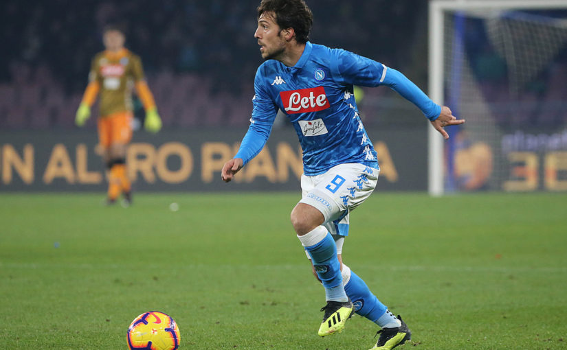 Serie A Napoli, Verdi in parte con i compagni