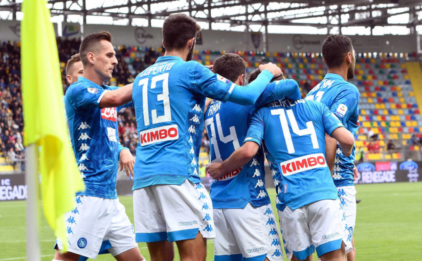 Il Napoli è in Champions: «L’unica italiana in Europa da dieci anni»