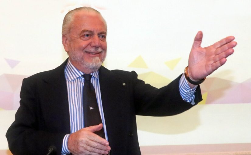 De Laurentiis: «Quagliarella-Napoli? Sarebbe un ritorno romantico»