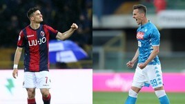 Diretta Bologna-Napoli ore 20.30: probabili formazioni e dove vederla in tv