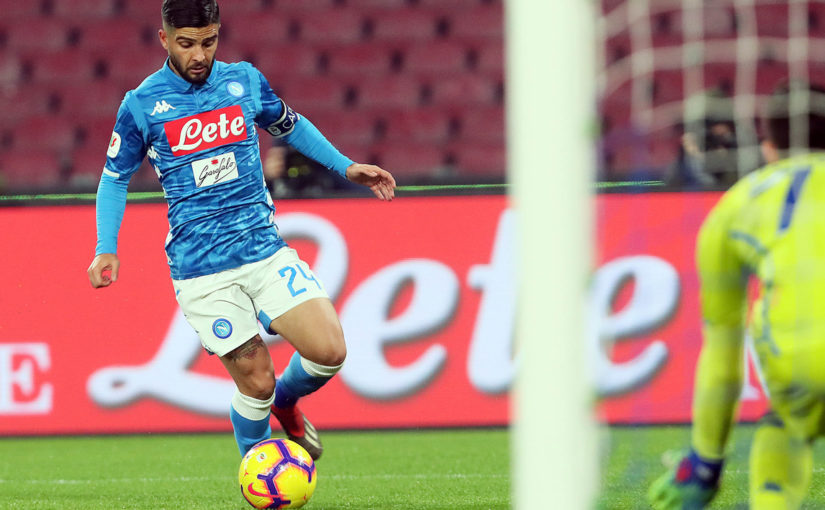 Serie A Napoli, per Insigne ancora lavoro differenziato