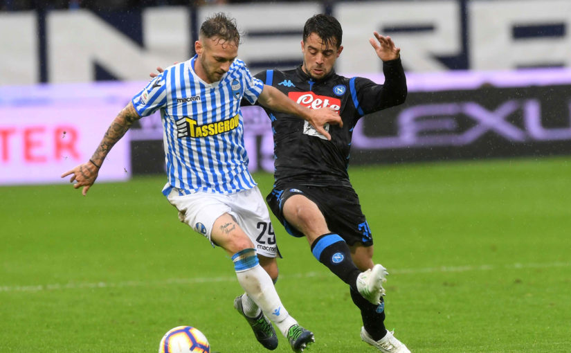 Serie A Spal-Napoli 1-2, il tabellino