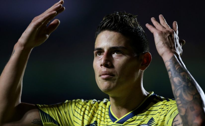 James Rodriguez: “Napoli? Non so, per ora penso alla Coppa America”