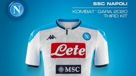 Napoli, presentata la seconda e terza maglia