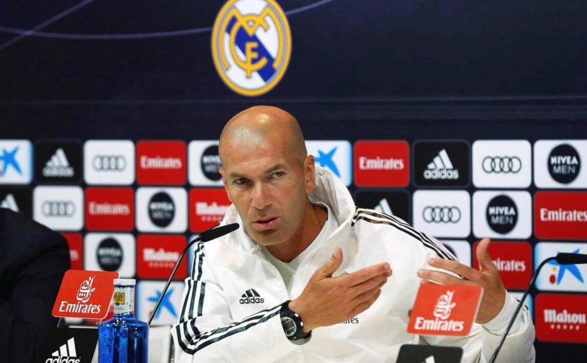 Zidane: “James Rodriguez? Per ora è del Real, poi non so…”