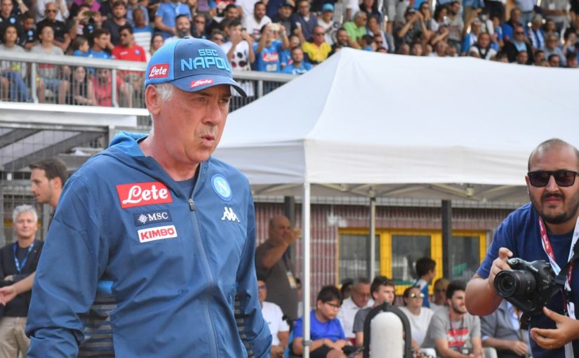 Ancelotti: “Sono tifoso del Napoli. Per James la trattativa è ancora aperta”