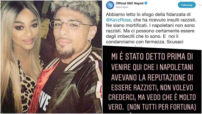 La fidanzata di Malcuit accusa: “Napoletani razzisti con me”