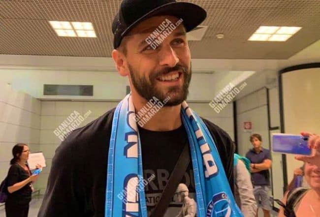 Foto. Napoli, è arrivato Llorente: “Sono contento di tornare in Italia”