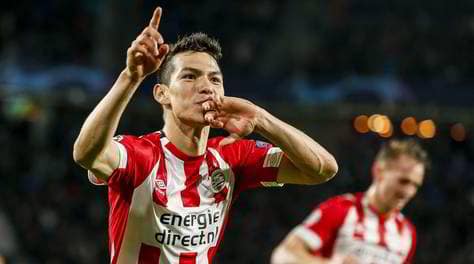 Napoli, brutta tegola: Lozano va ko in Psv-Den Haag