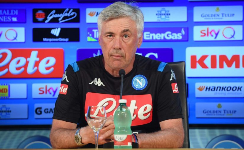 Ancelotti: “Nessun rimpianto per Icardi. Sarri? Sarebbe un piacere incontrarlo domani”