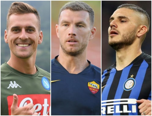 Icardi al Napoli, Milik alla Roma, Dzeko all’Inter: ecco come si farà