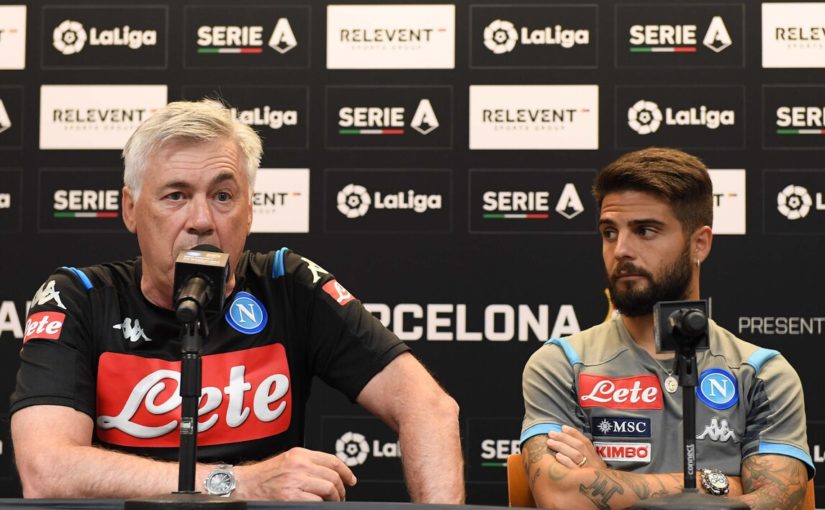 Napoli, Ancelotti: “Voglio la stessa personalità della prima gara col Barcellona”