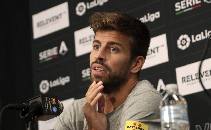 Piqué: “Il Napoli meglio della Juve, gioca come il Barcellona”