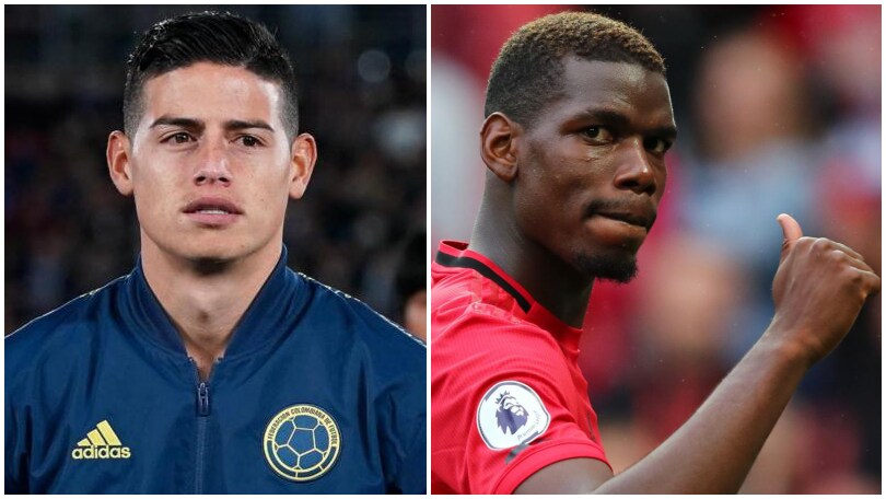 “Se Pogba va al Real Madrid, James Rodriguez può raggiungere il Napoli”