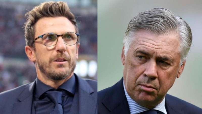 Grafico. Napoli-Sampdoria ecco come giocheranno Ancelotti e Di Francesco