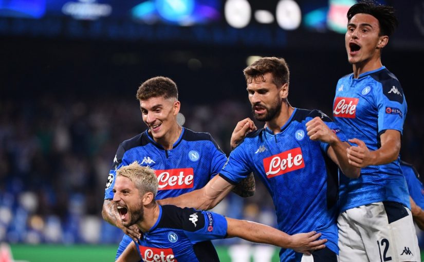 Napoli-Liverpool 2-0: Mertens e Llorente travolgono Klopp