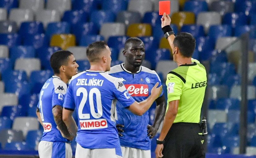 Napoli, due turni di stop a Koulibaly: salterà Brescia e Torino