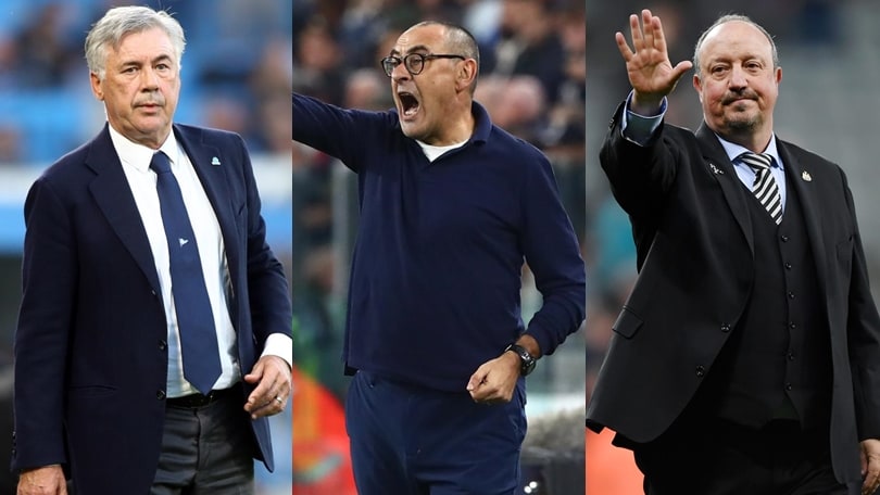 Benitez, Sarri, Ancelotti: le partenze del Napoli