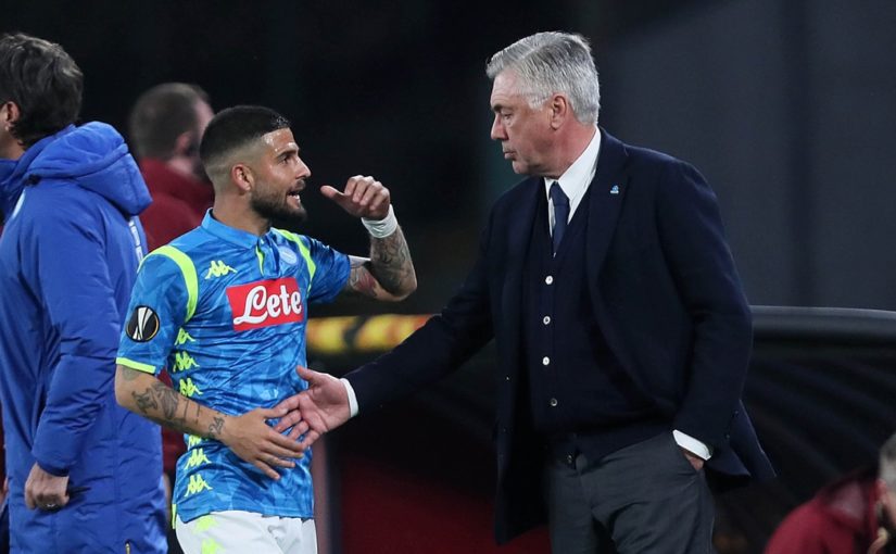 Napoli, Insigne è un caso: Ancelotti vuole di più