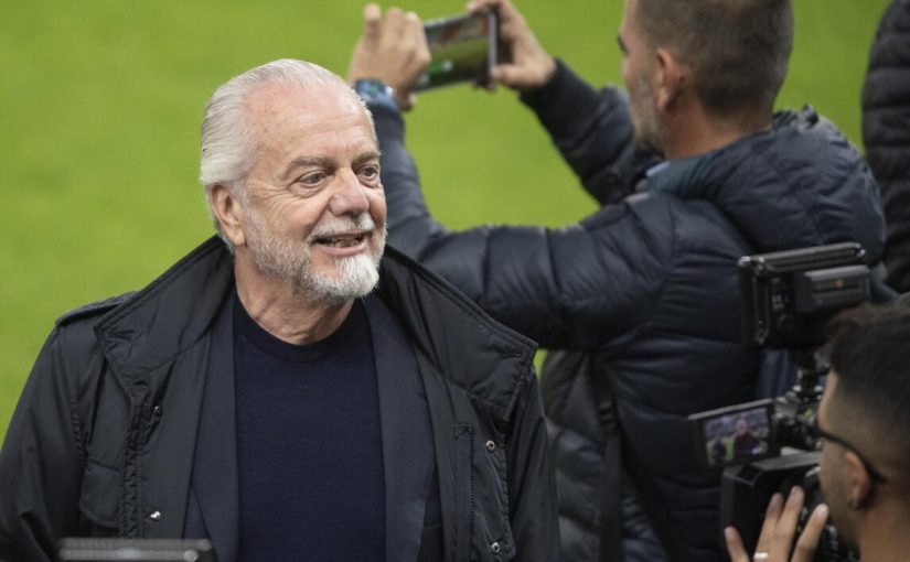 De Laurentiis furioso: “Tanti pezzi di m…. se la prendessero nel c…”