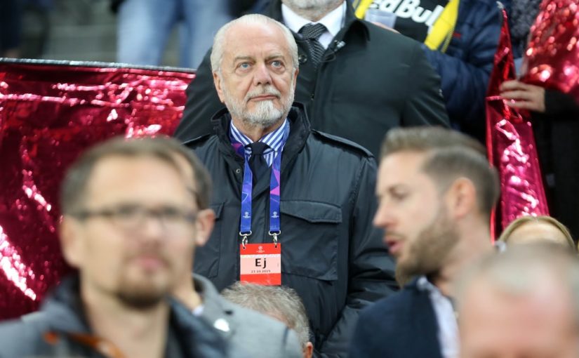 Napoli, De Laurentiis è una furia: “Siamo noi che finanziamo il calcio”