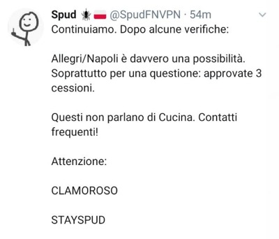 Allegri-Napoli: c’è una possibilità. Futuro ancora incerto