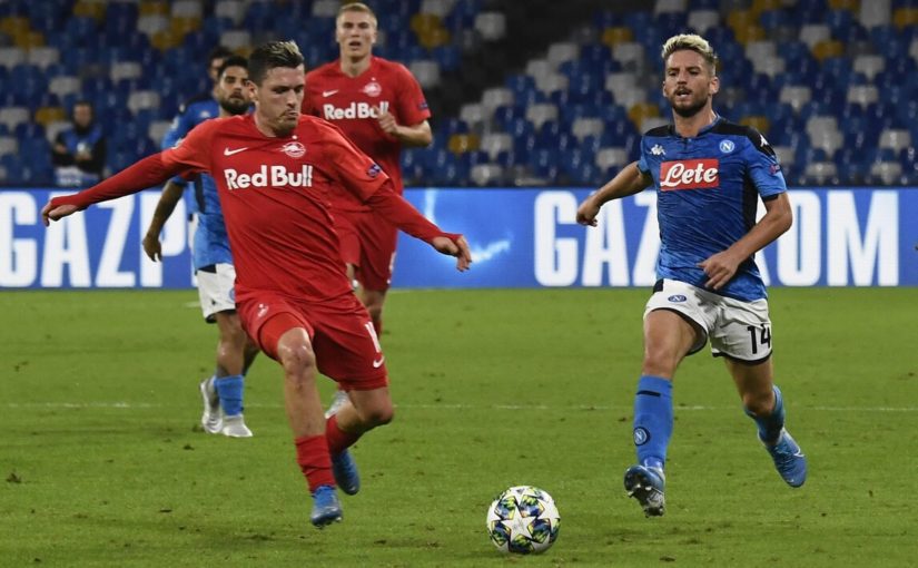 Napoli-Salisburgo 1-1, il tabellino