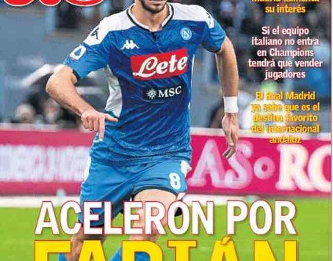 AS – Il Real accelera per Fabian Ruiz, il giocatore ha già scelto