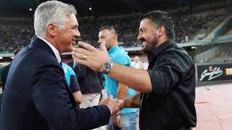 Ancelotti e Gattuso, i tifosi del Napoli si dividono