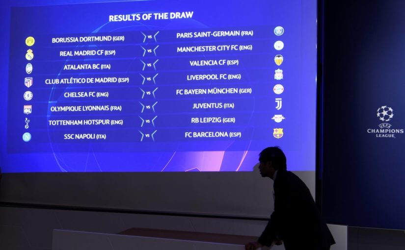 Champions League, tutte le date degli ottavi di finale