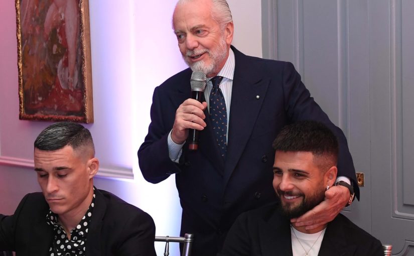 Napoli, il gesto di De Laurentiis a Insigne: verso la svolta