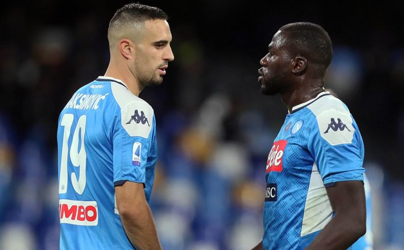 Napoli, out Koulibaly e Maksimovic: solo terapie