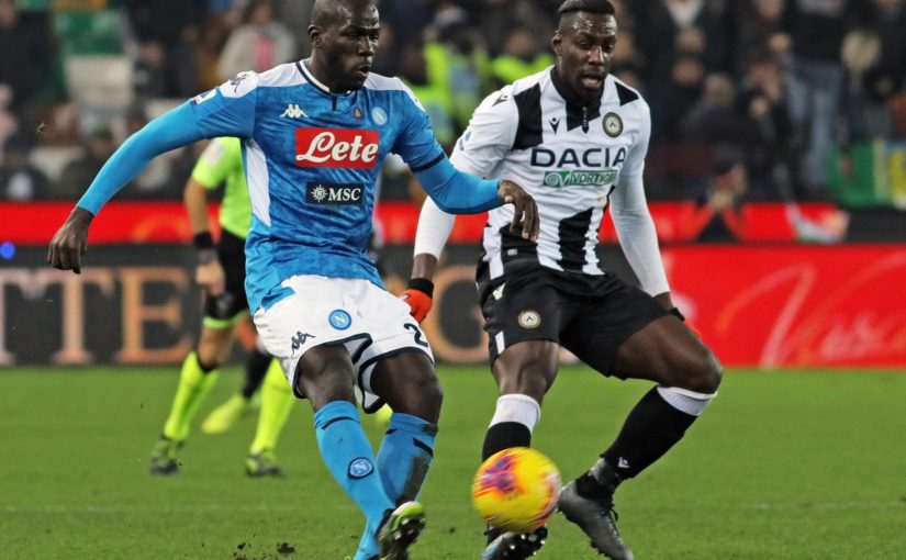 Udinese-Napoli 1-1, il tabellino