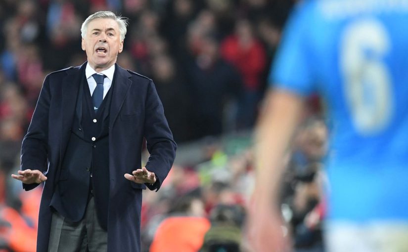 Esonero Ancelotti? C’è una clausola nel contratto con il Napoli