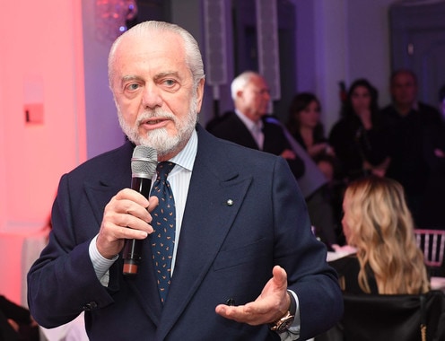 De Laurentiis, auguri al Napoli e a Gattuso: “Guardiamo con fiducia al 2020”