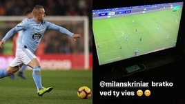 Lobotka al Napoli, altro indizio social: guarda la partita contro l’Inter in tv