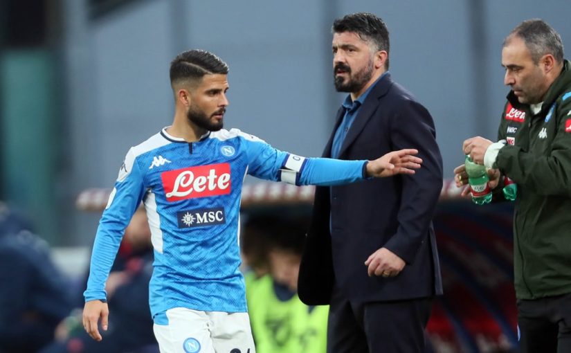 Napoli, Insigne: “Gattuso mi sta dando tantissima fiducia, lo ringrazio molto”