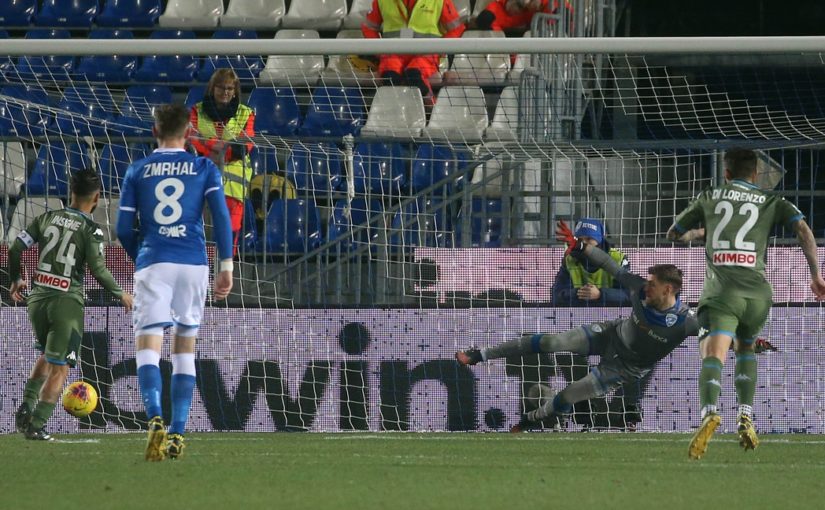 Brescia-Napoli 1-2, il tabellino